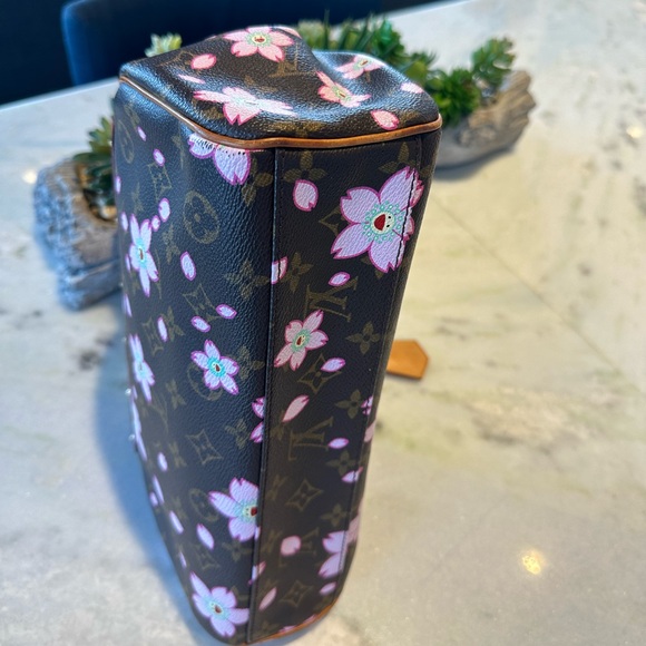 Louis Vuitton Murakami Cherry Blossom Sac Retro Brown - Picture 5 of 8